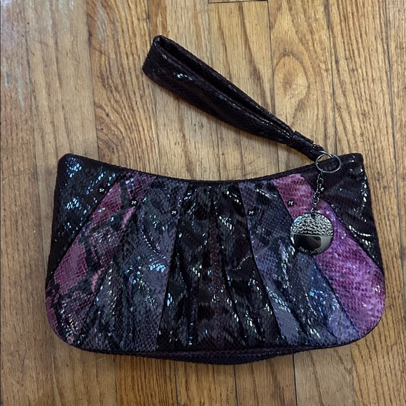 Nine West Black and Pink Clutch/Wristlet - Picture 4 of 9